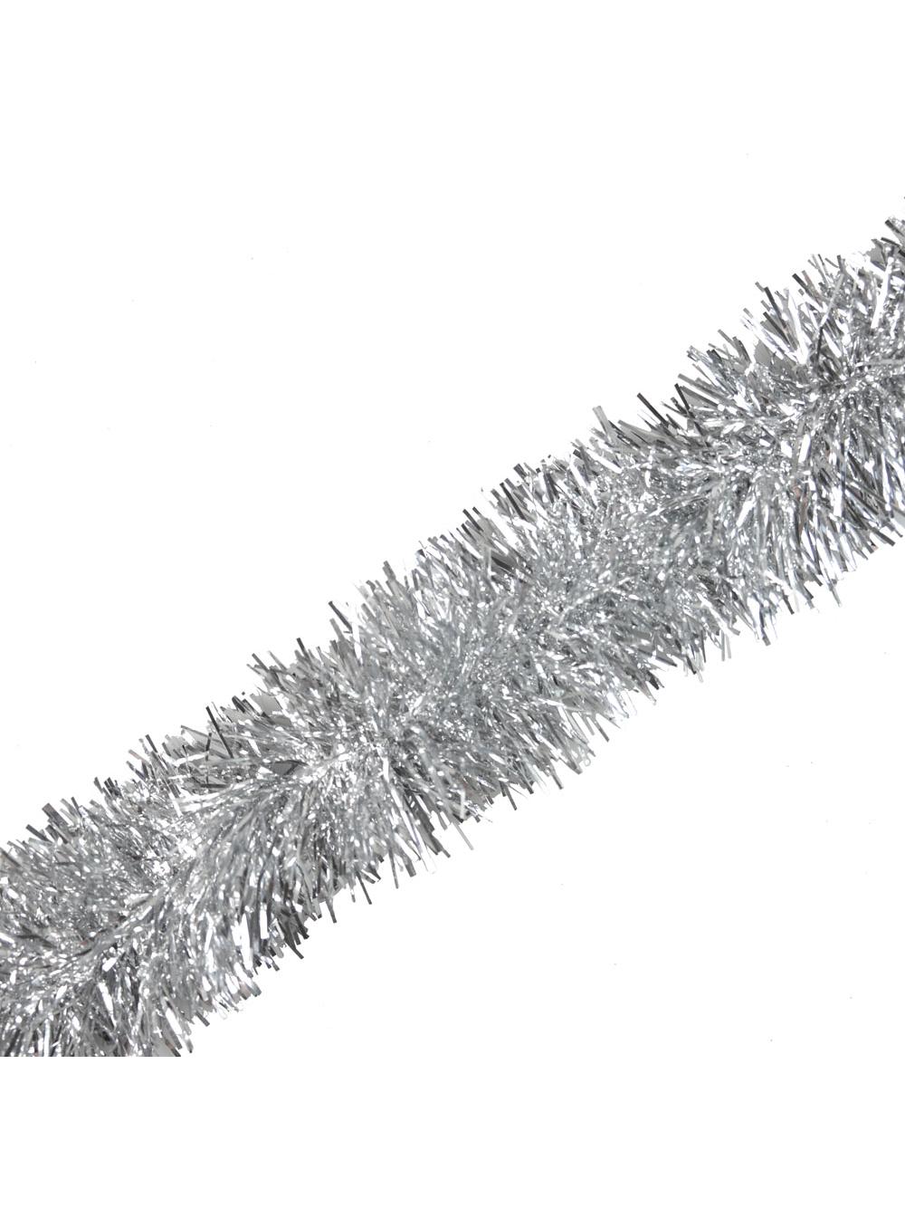 Łańcuch choinkowy B srebrny