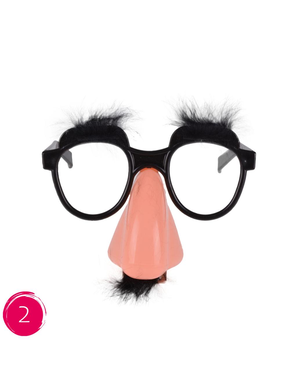 Okulary z nosem