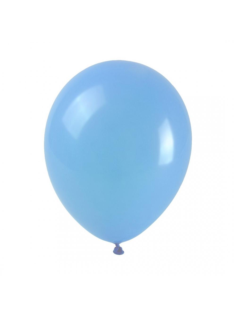 Balony pastelowe 10'' błękitne nr 019 (100 szt.)