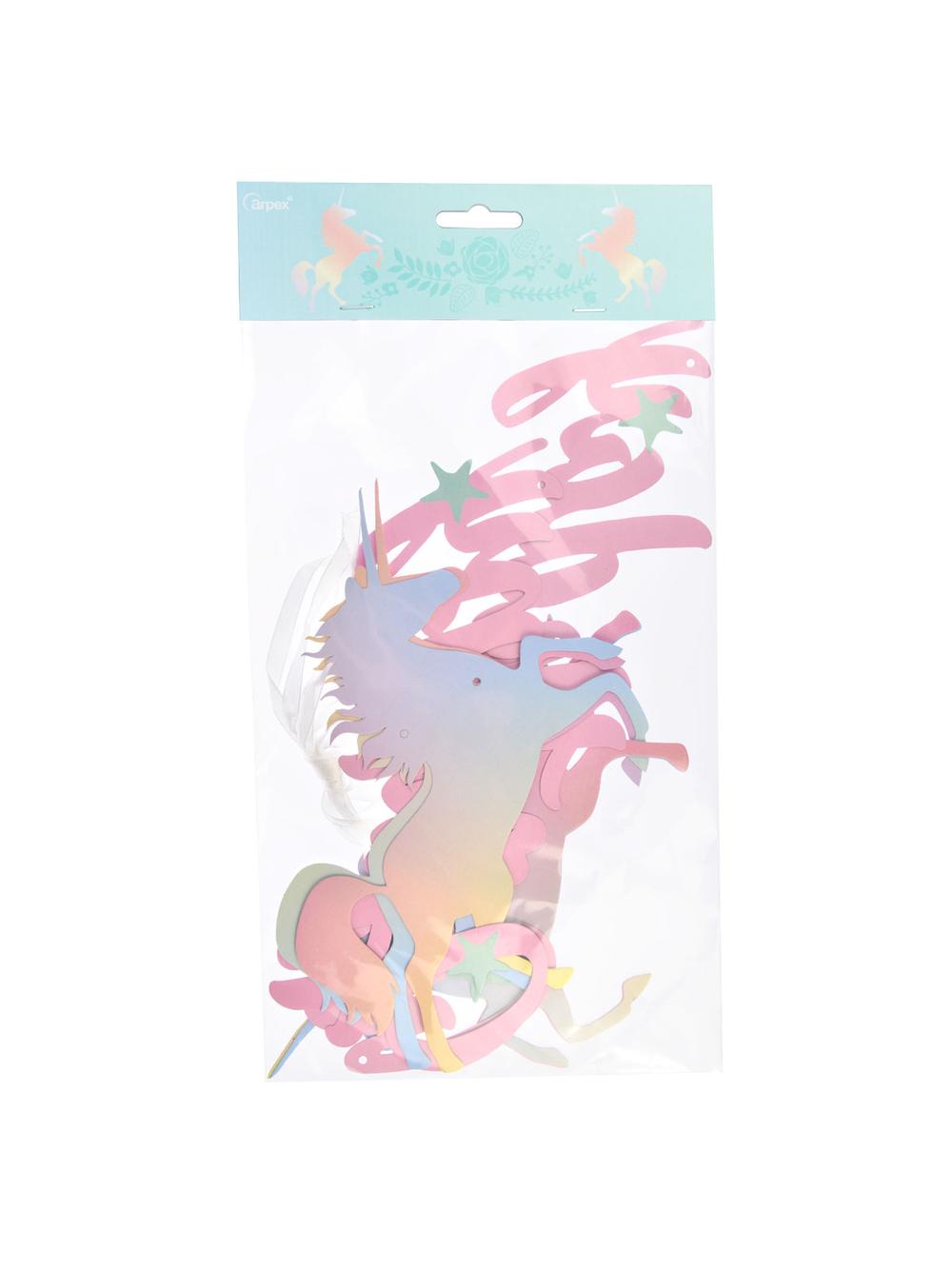 Girlanda Happy Birthday - Jednorożec