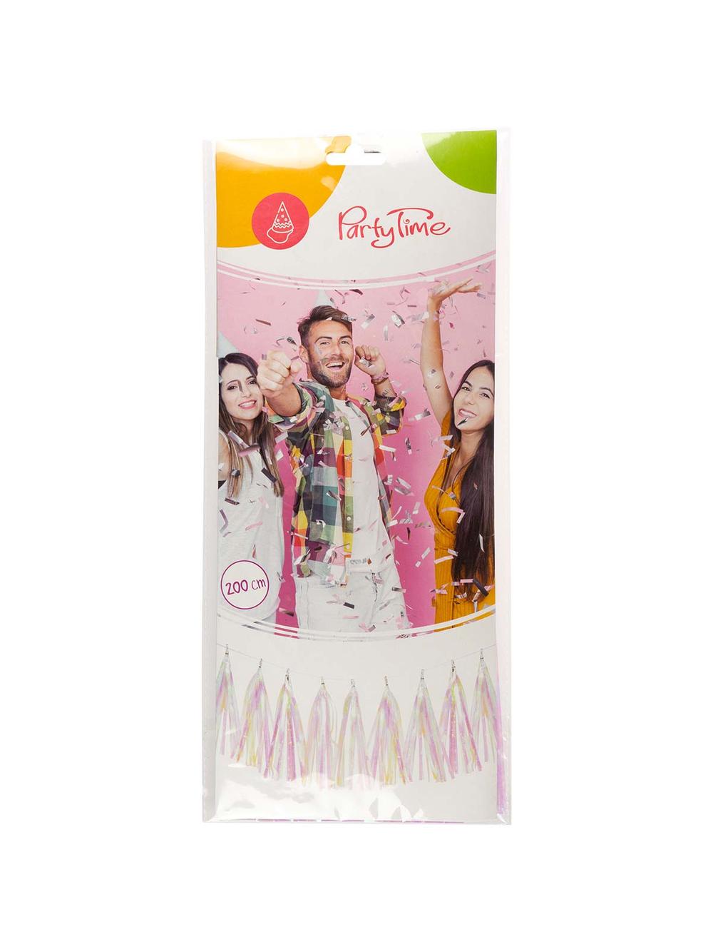 Girlanda z opalizującymi frędzlami