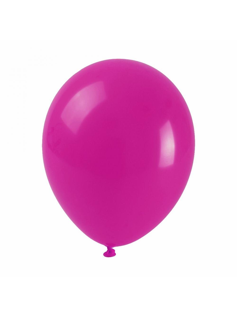 Balony pastelowe 10'' ciemnoróżowe (100 szt.)