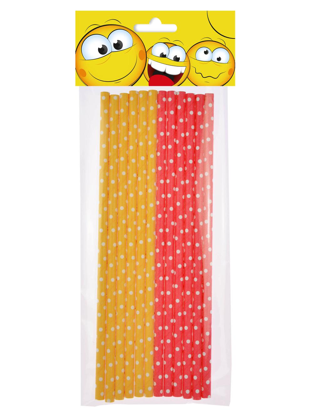 Słomki papierowe - Minki (12 szt.) - FSC Mix Credit