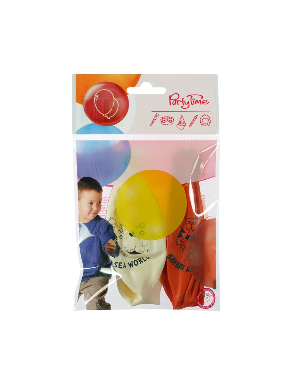 Balony piłka z nadrukiem (2 szt.)