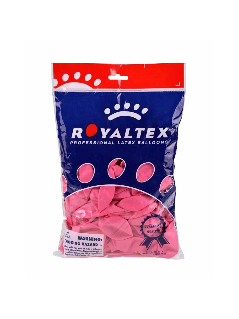 Balony metalizowane 10'' jasnoróżowe (100 szt.)