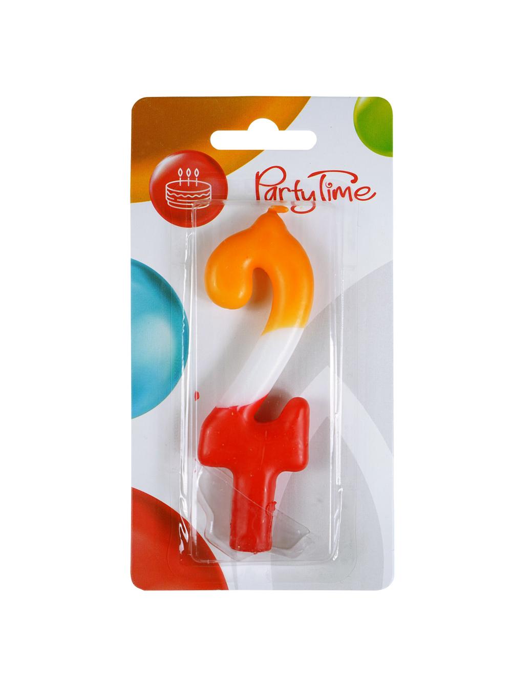 Świeczka cyferka - kolor nr 2