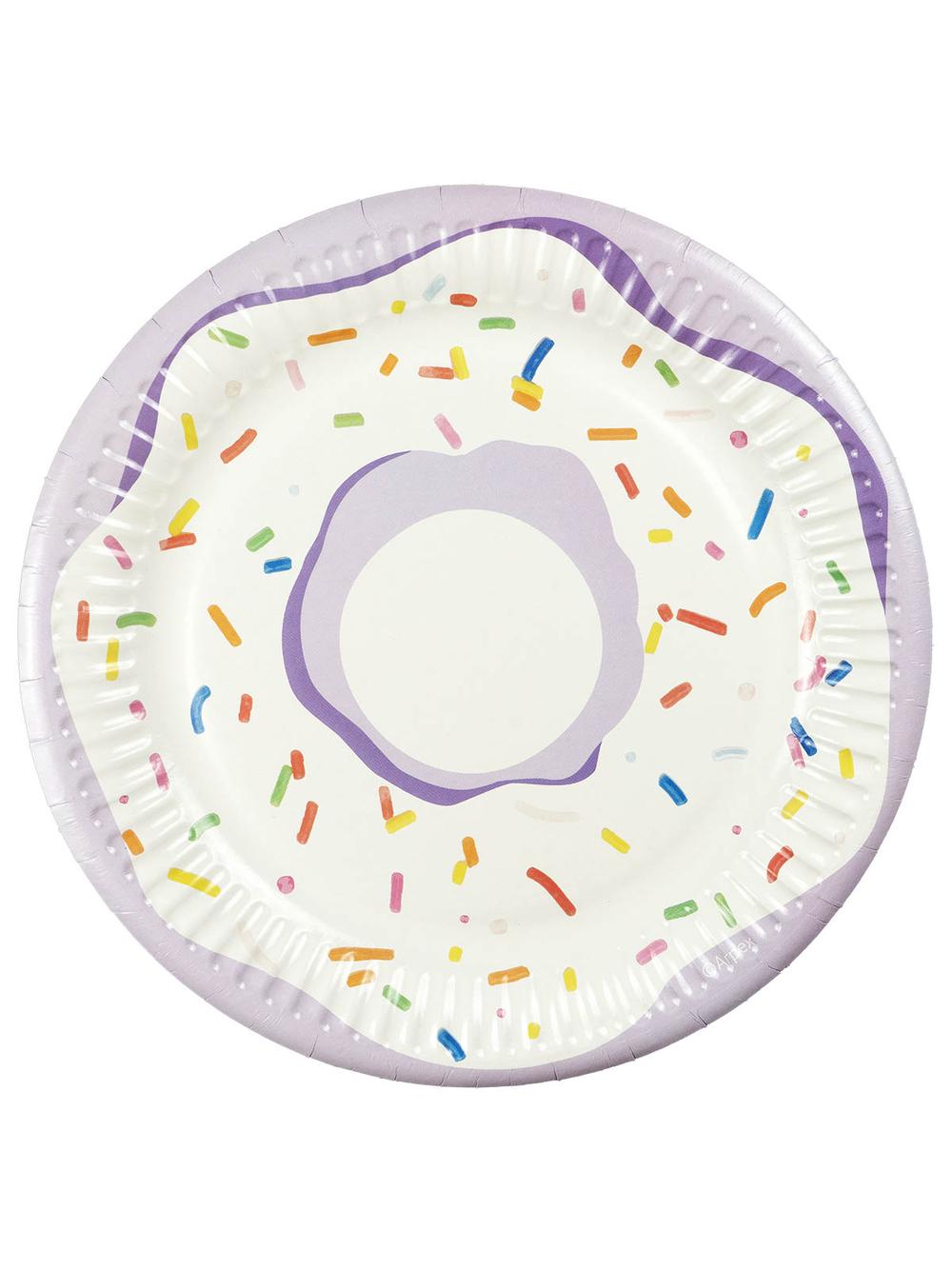 Talerze papierowe - Pączki (8 szt.) FSC Mix Credit