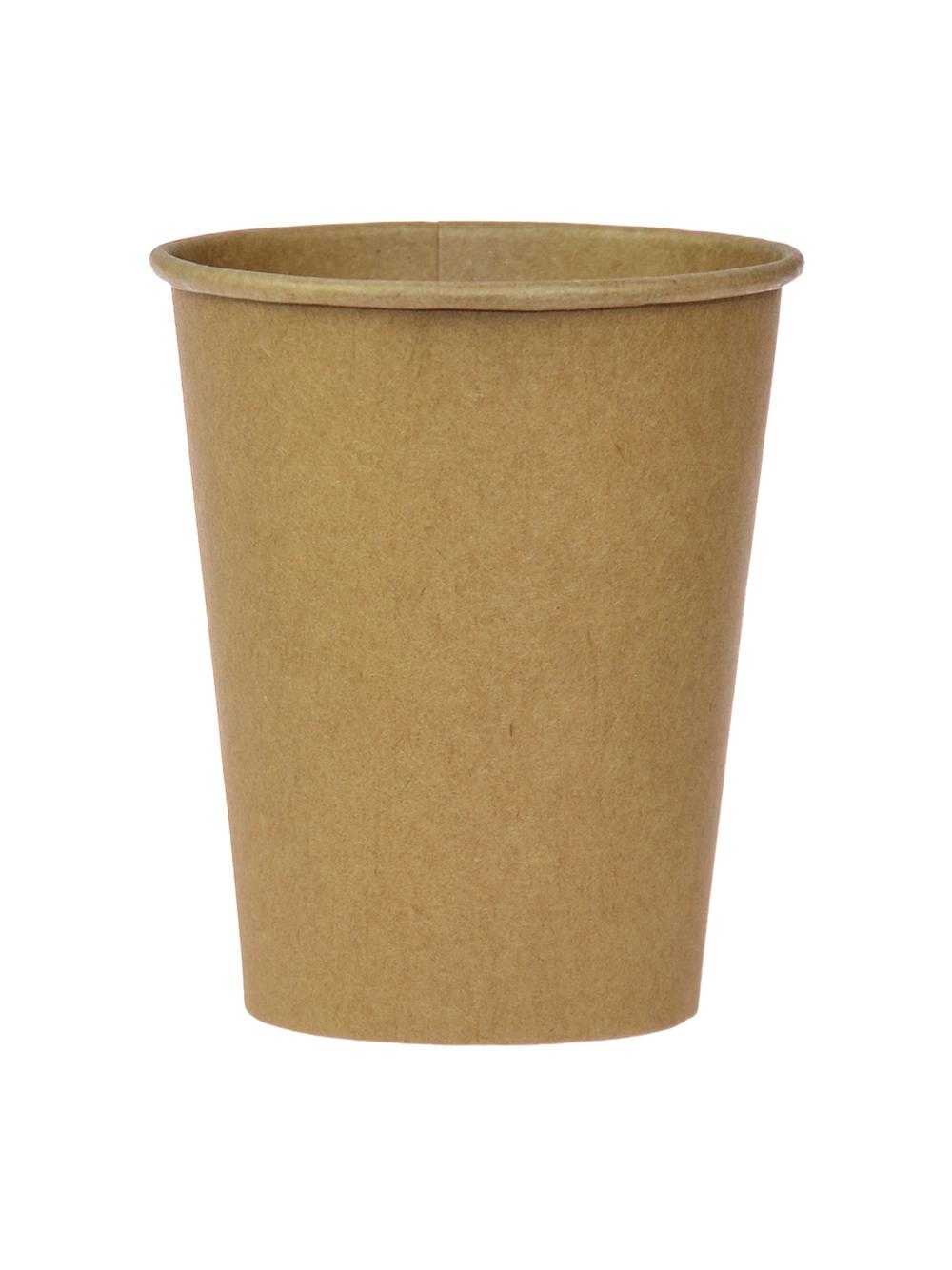 Kubki papierowe kraftowe (6 szt.) - FSC Mix