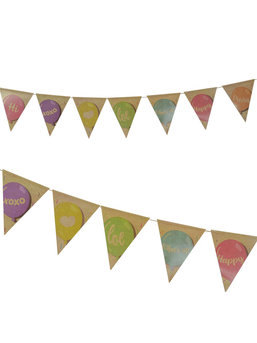 Girlanda - Kraft Balloons - FSC Mix