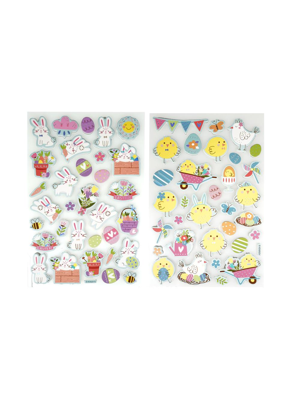 Wielkanocne naklejki piankowe