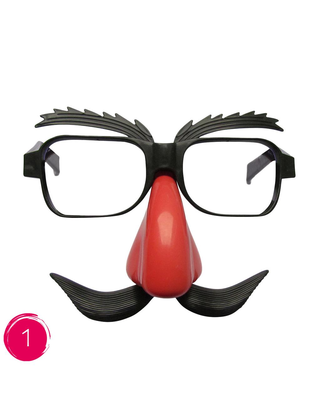 Okulary z nosem