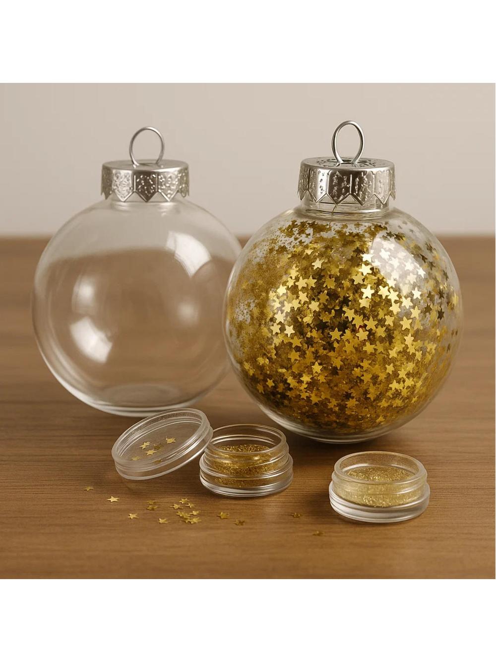 Bombka przezroczysta zrób to sam