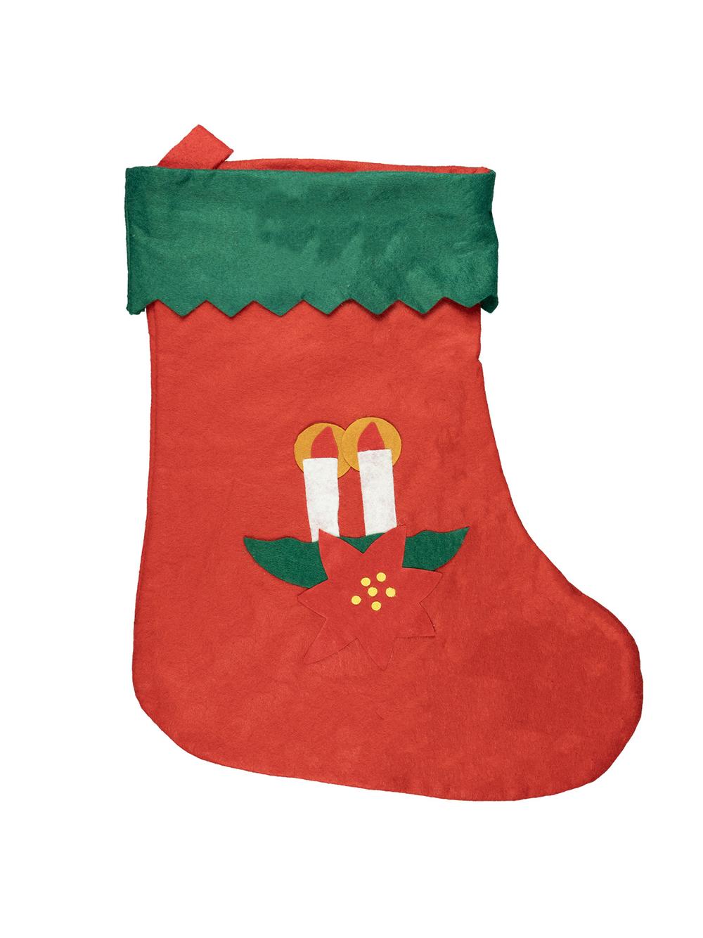 Skarpeta świąteczna duża - mix wzorów