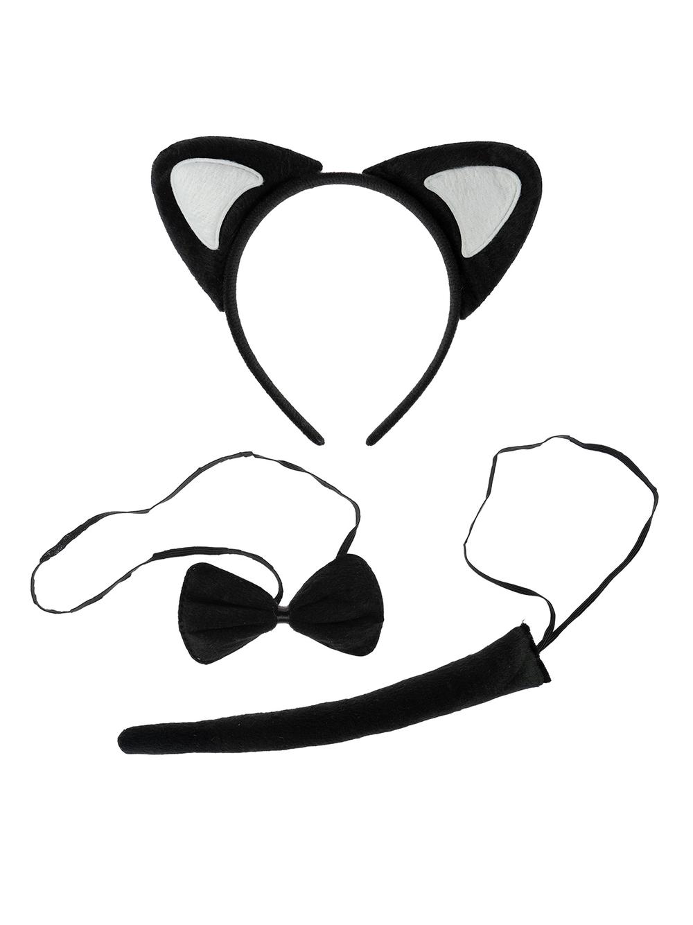 Komplet zwierzątka z ogonkiem - kot