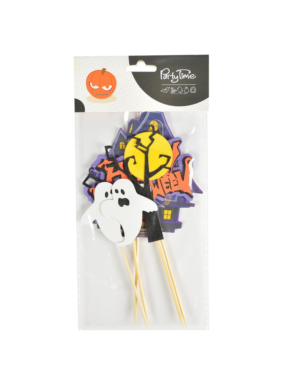 Dekoracja ciasta - straszny dwór (5 szt.)