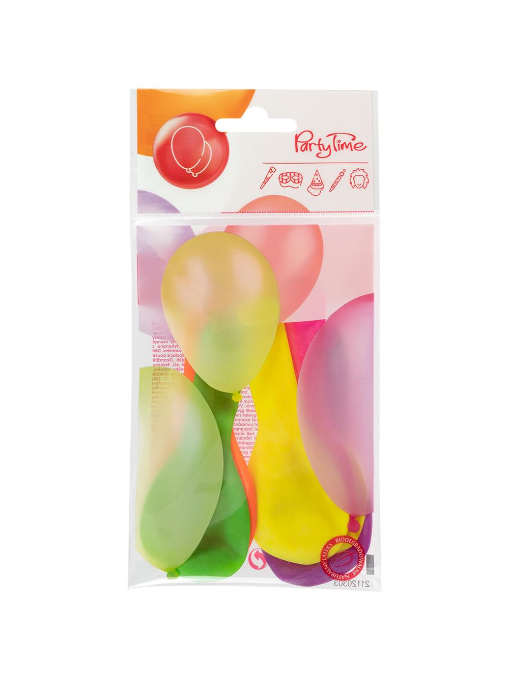 Balony neonowe (6 szt.)