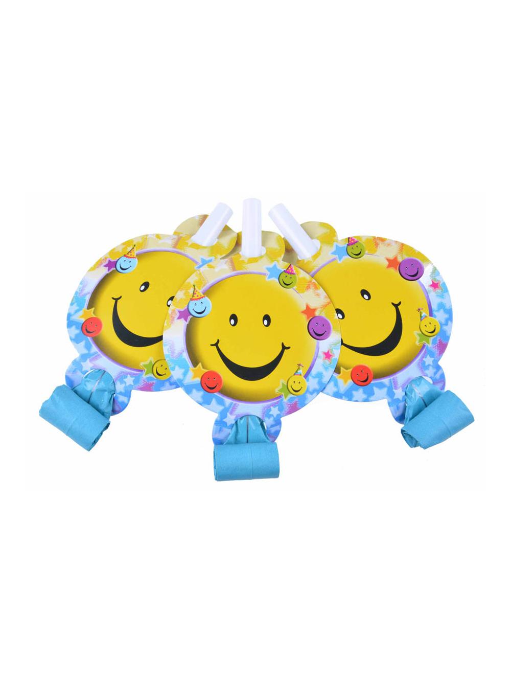 Gwizdki medalion - Buźka (6 szt.)