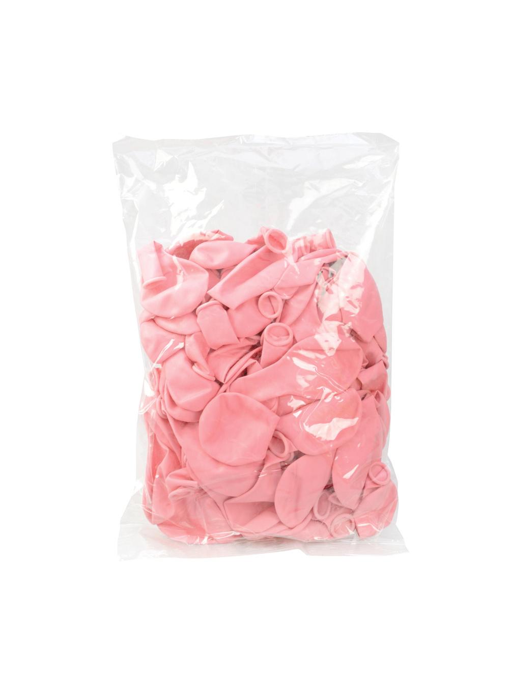 Balony pastelowe 10'' jasnoróżowe (100 szt.)