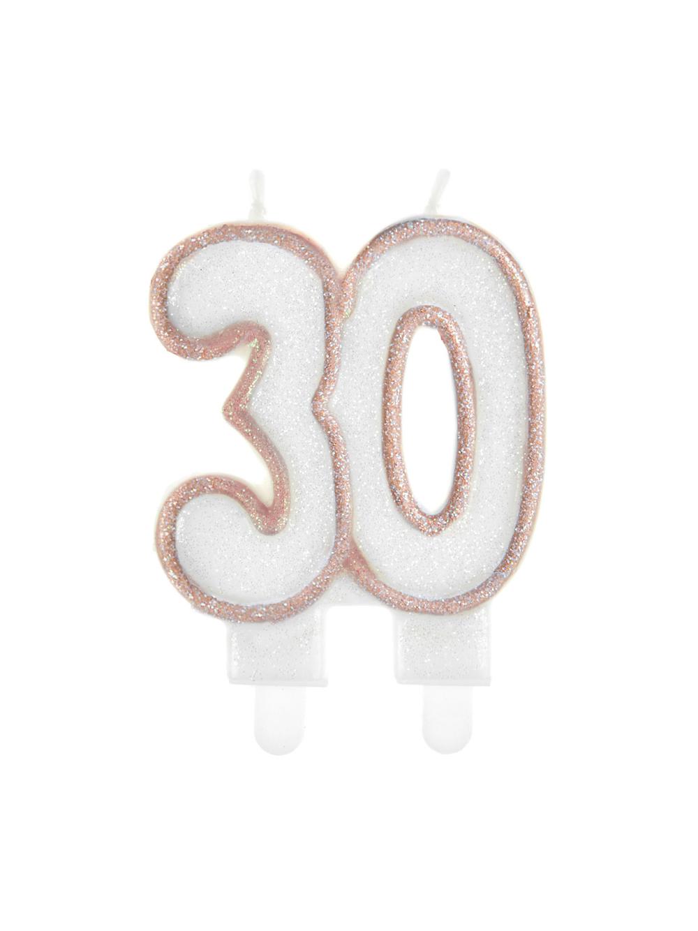 Świeczka jubileuszowa 30