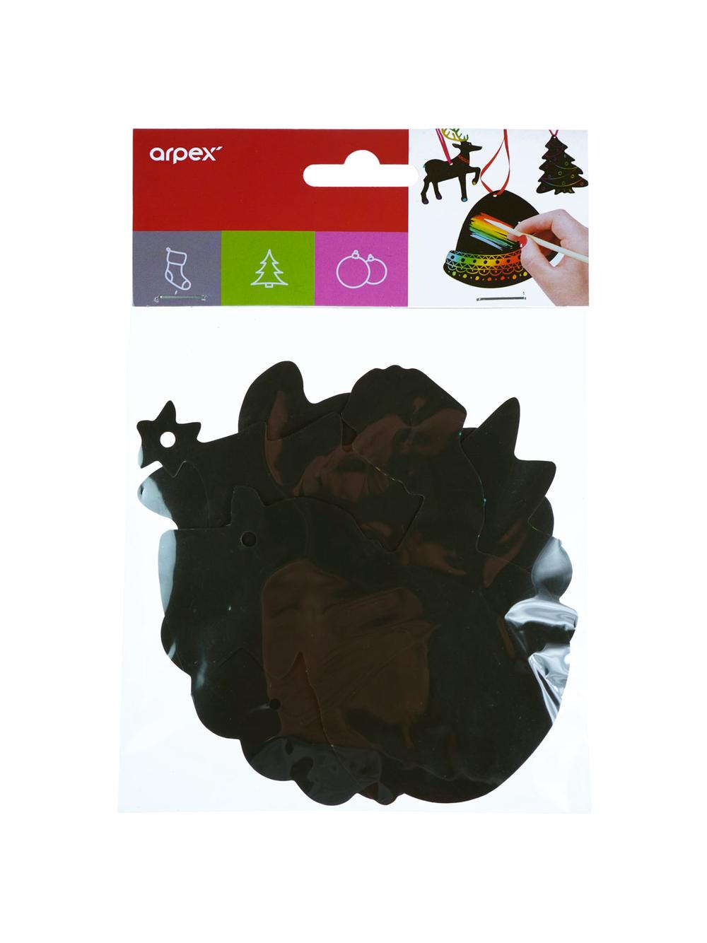 Świąteczne zawieszki - zdrapki (3 szt.)