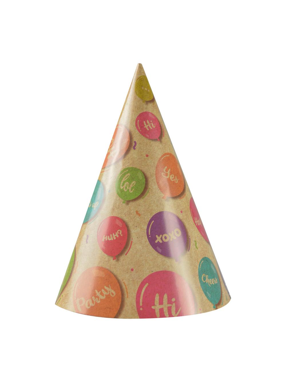 Czapeczki - Kraft Balloons (6 szt.) - FSC Mix Credit