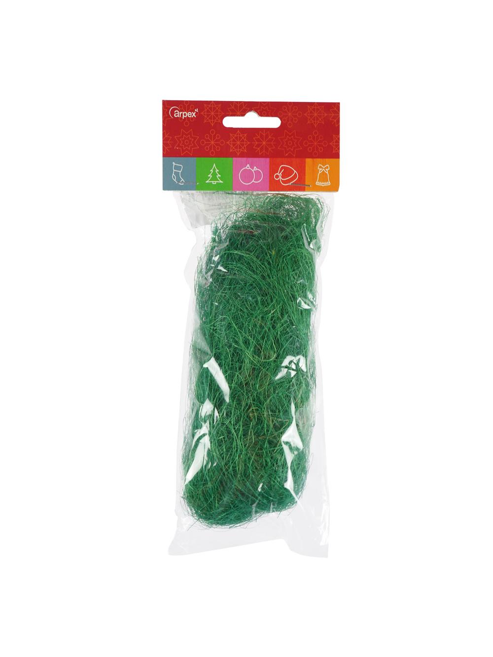 Sizal dekoracyjny zielony