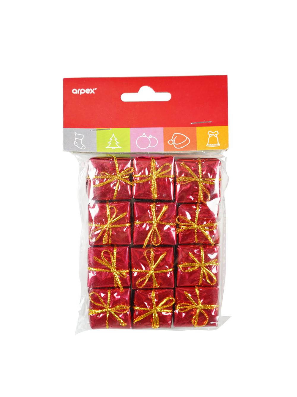 Prezenciki (12 szt.) czerwone