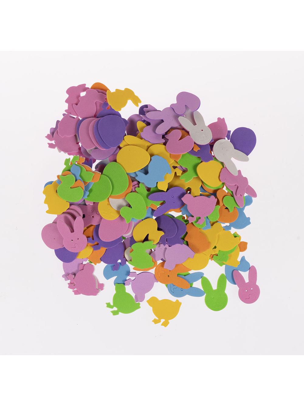 Naklejki - wielkanocne wzory z pianki