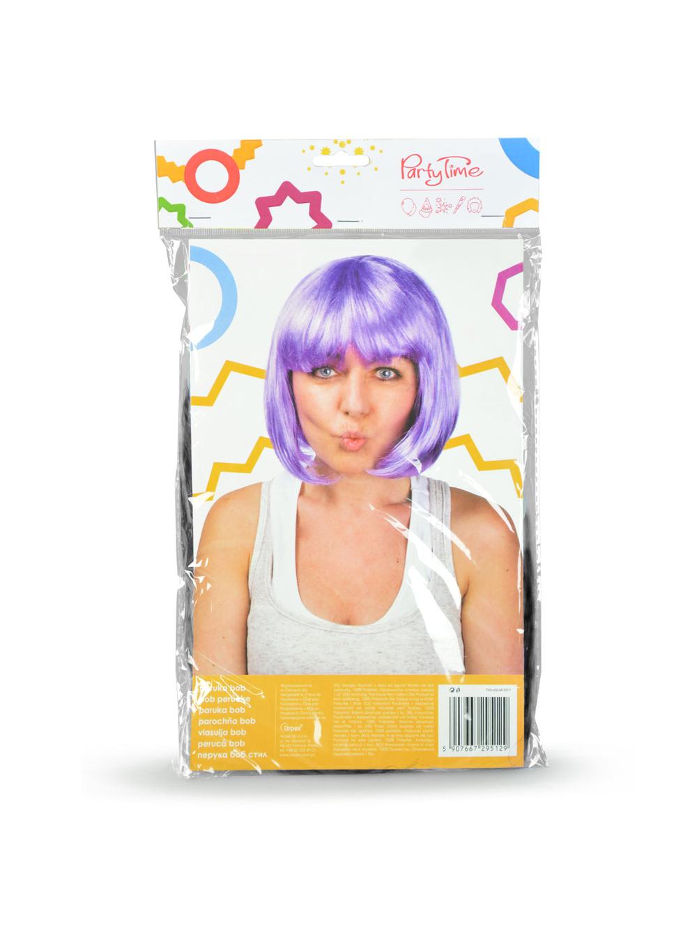 Peruka bob czarna