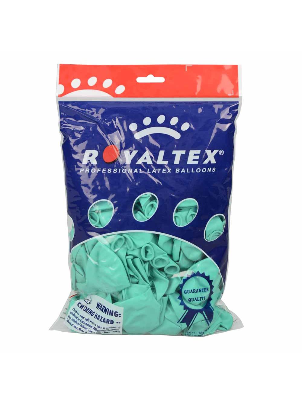 Balony pastelowe 10'' morskie nr 023 (100 szt.)