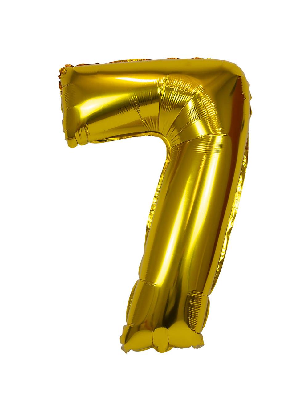 Balon foliowy cyferka XXL - nr 7
