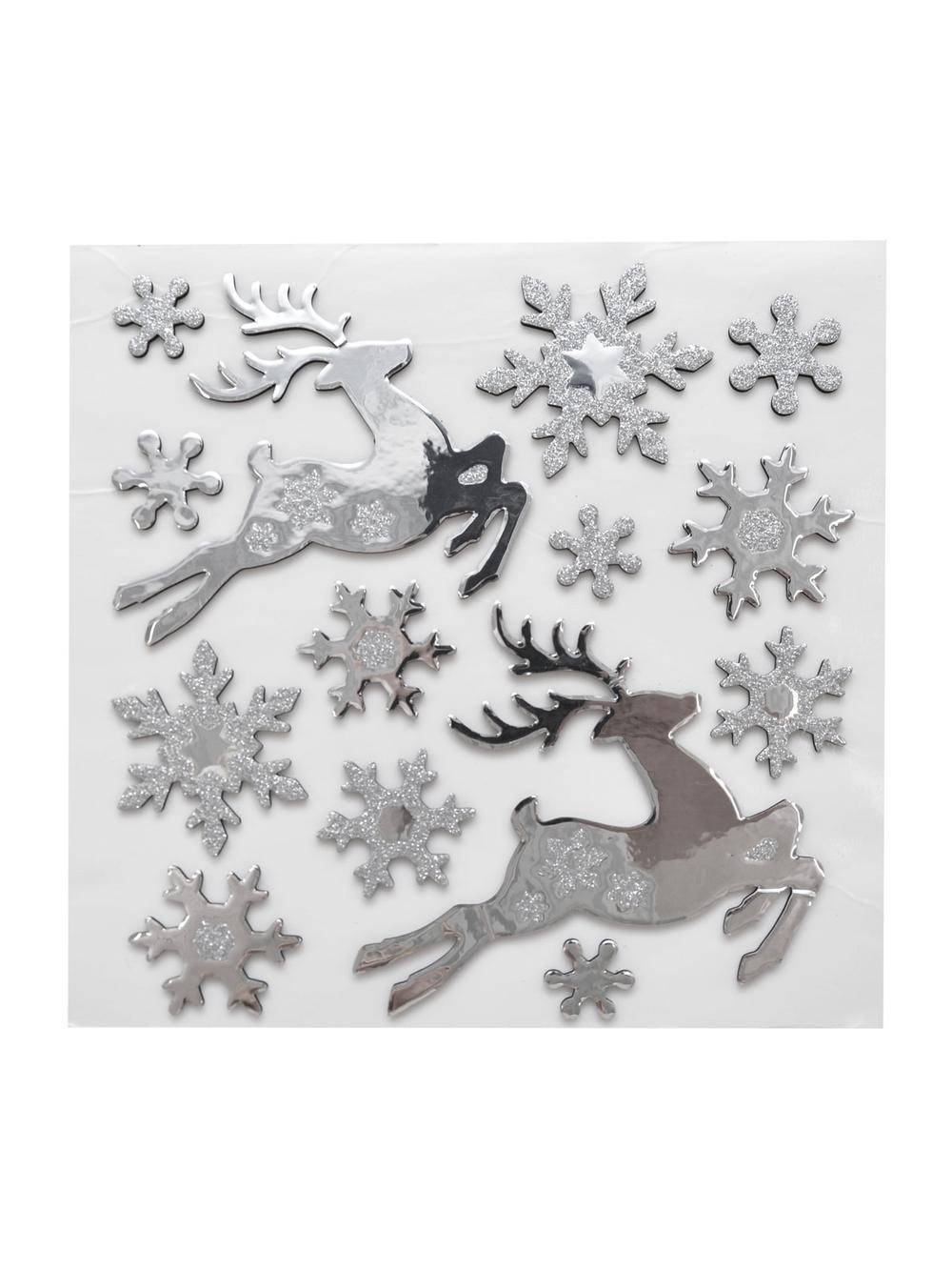 Zimowa dekoracja samoprzylepna