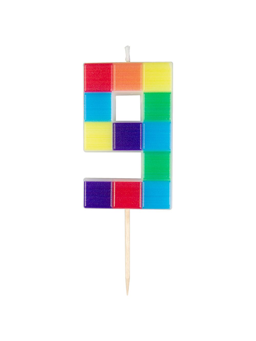 Świeczka cyferka klocki nr 9