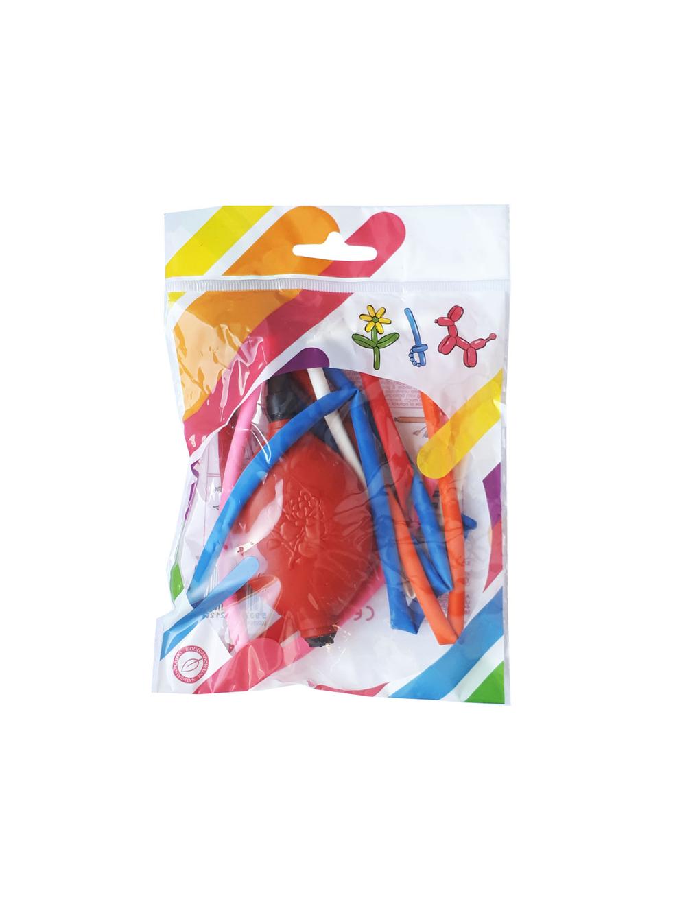 Balony do modelowania (6 szt.) z pompką