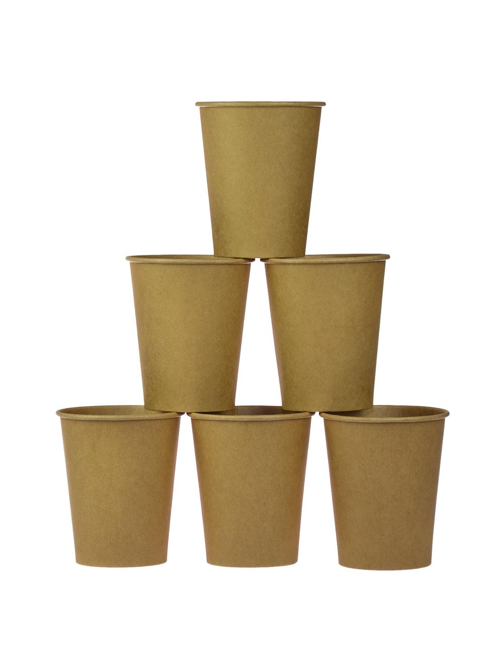 Kubki papierowe kraftowe (144 szt.) - FSC Mix