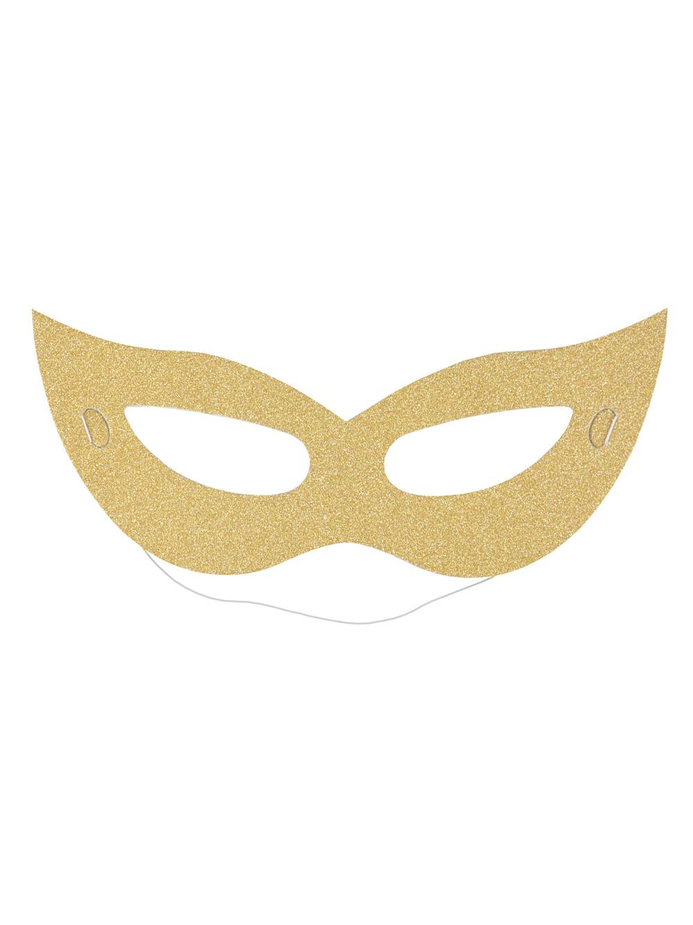 Maski brokatowe - Celebrate! (6 szt.)