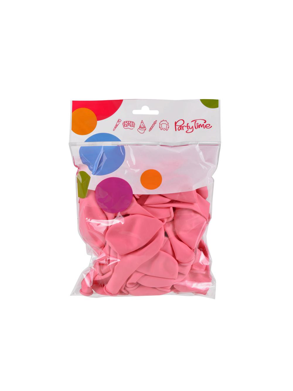 Balony pastelowe różowe (50 szt.)