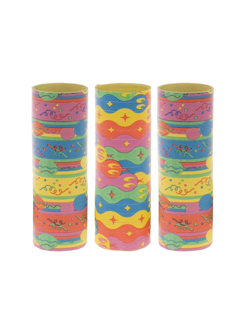 Serpentyny multikolor (3 szt.)