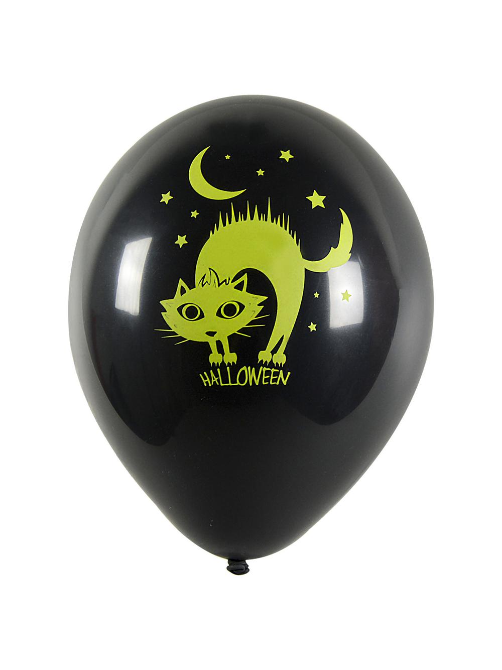 Balony z neonowym nadrukiem (5 szt.)