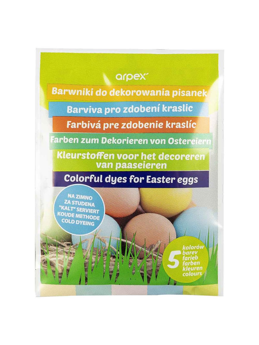 Barwniki do jaj 5 kolorów