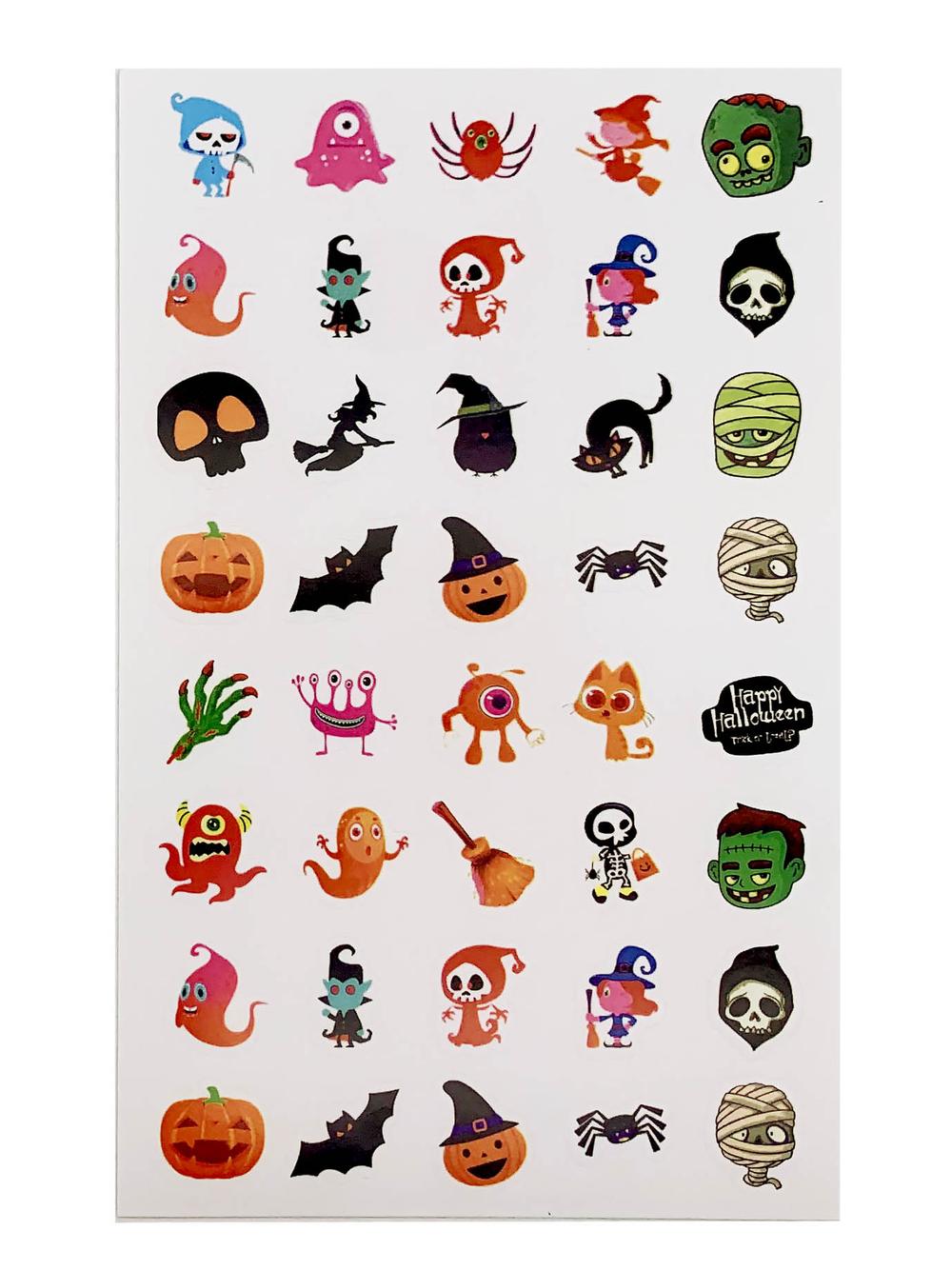 Naklejki halloweenowe