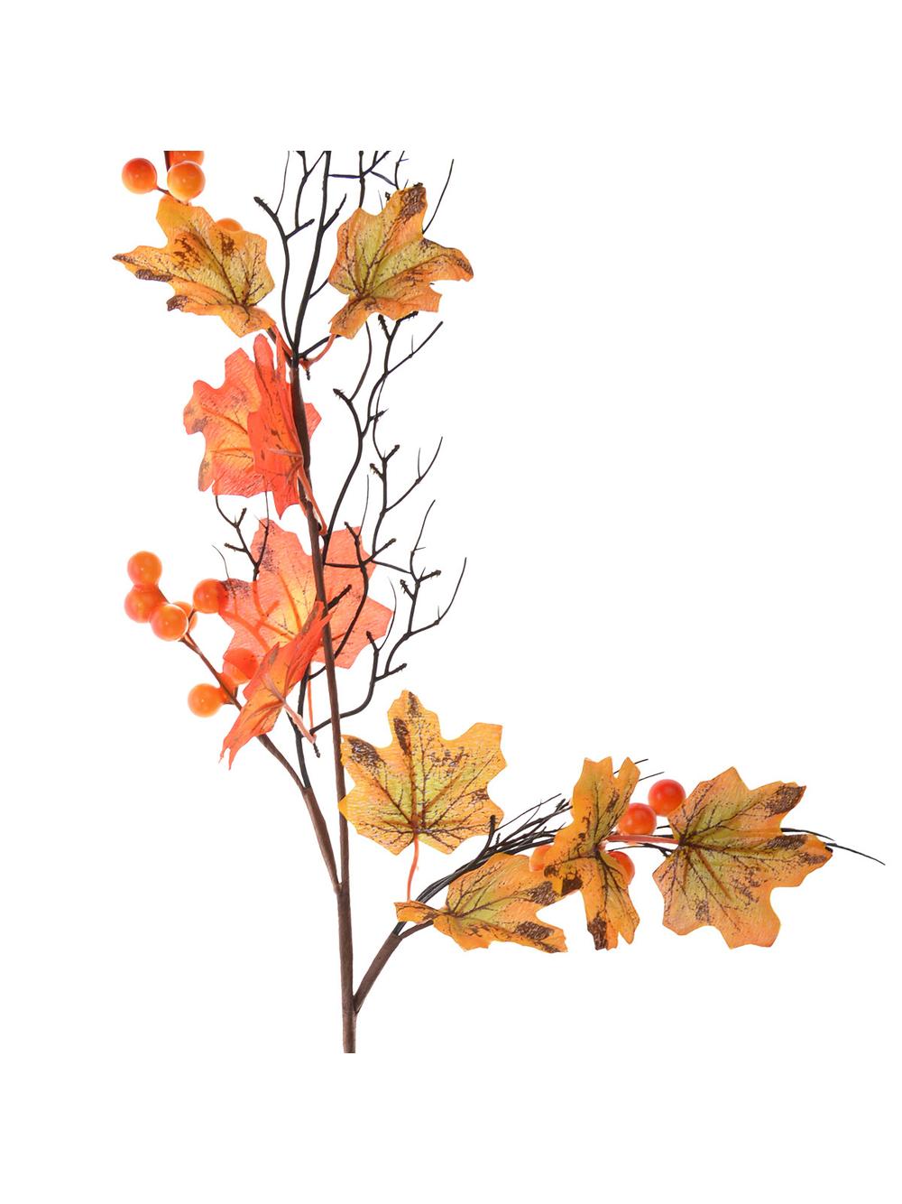 Gałązka jesienna z jarzębiną