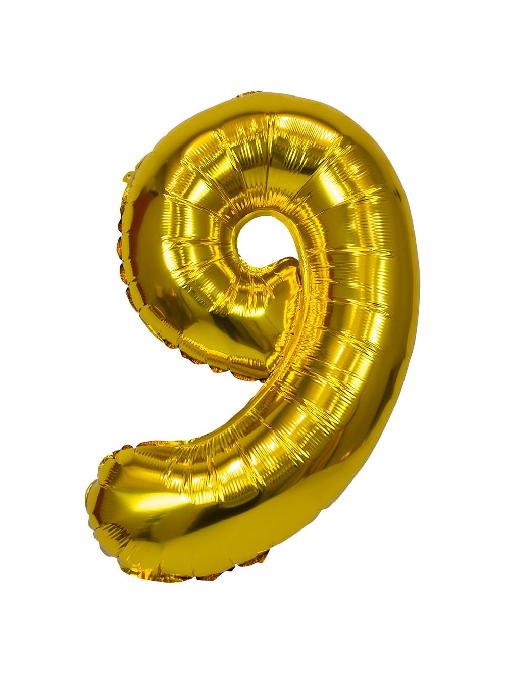 Balon foliowy cyferka XXL - nr 9