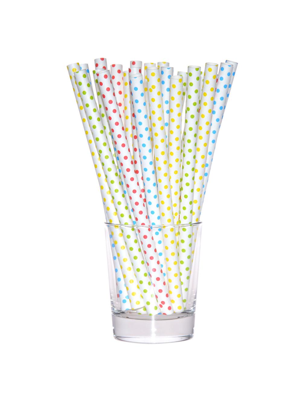 Słomki papierowe jumbo 10 mm (8 szt.) - FSC Mix Credit