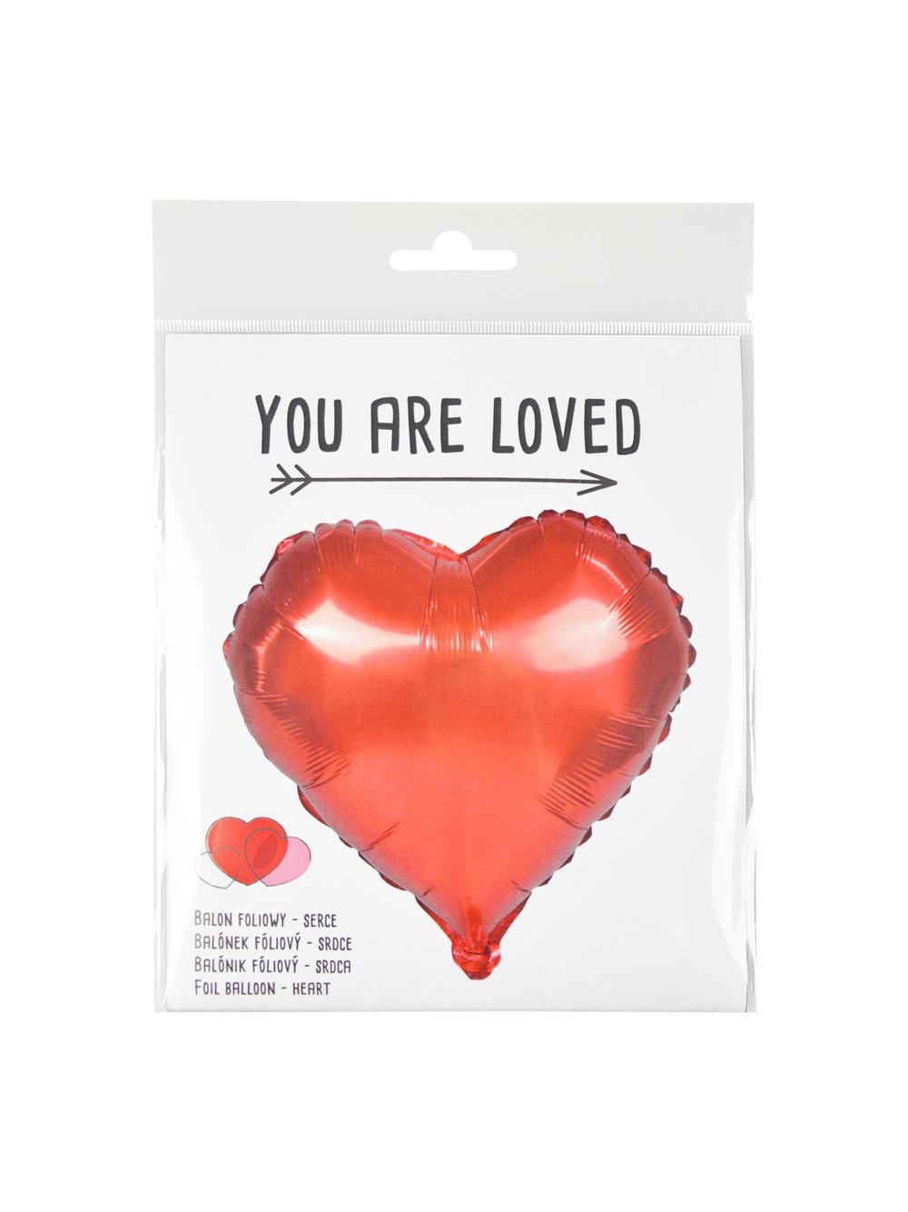 Balon foliowy - serce