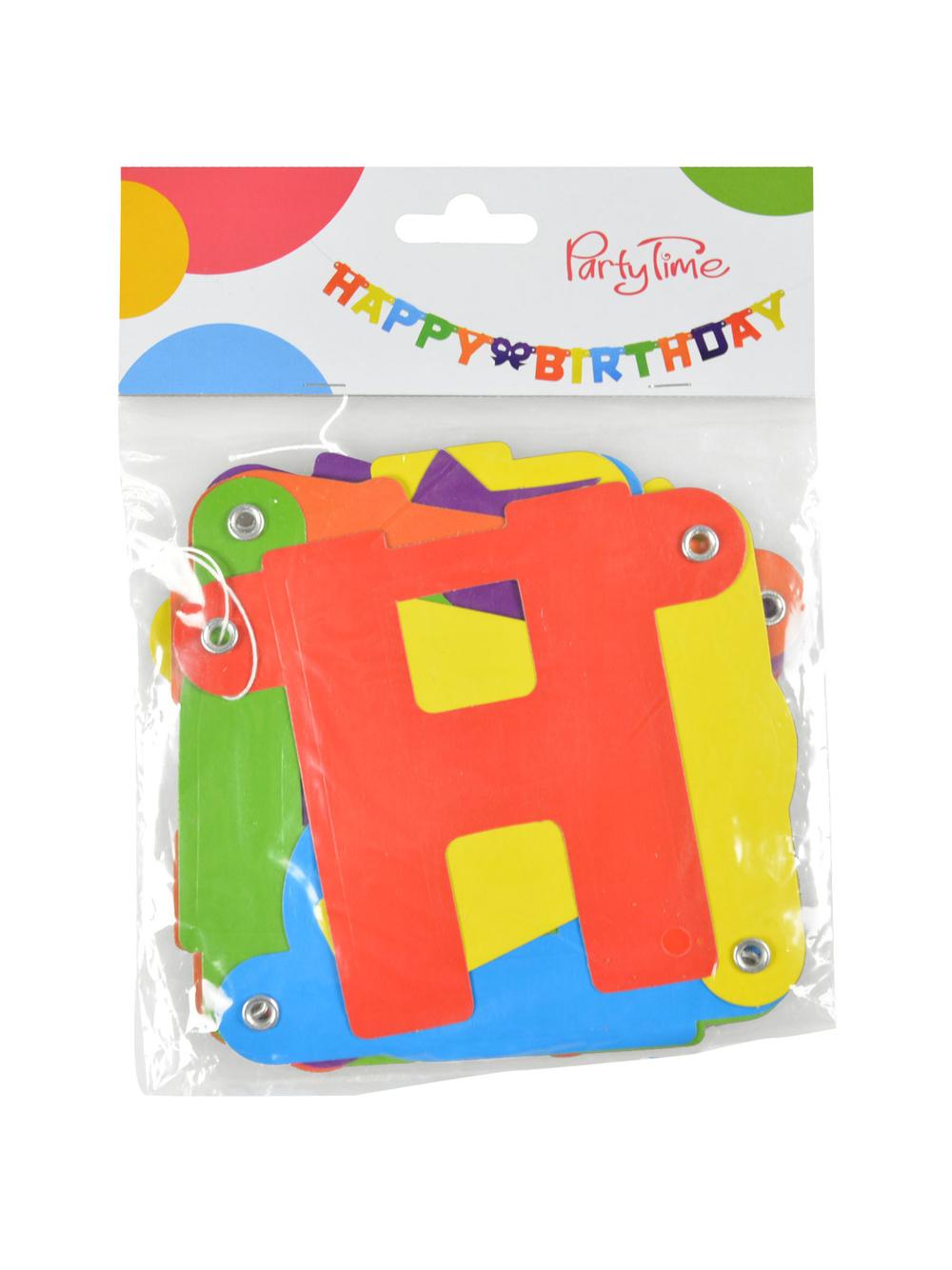 Girlanda kolorowa Happy Birthday