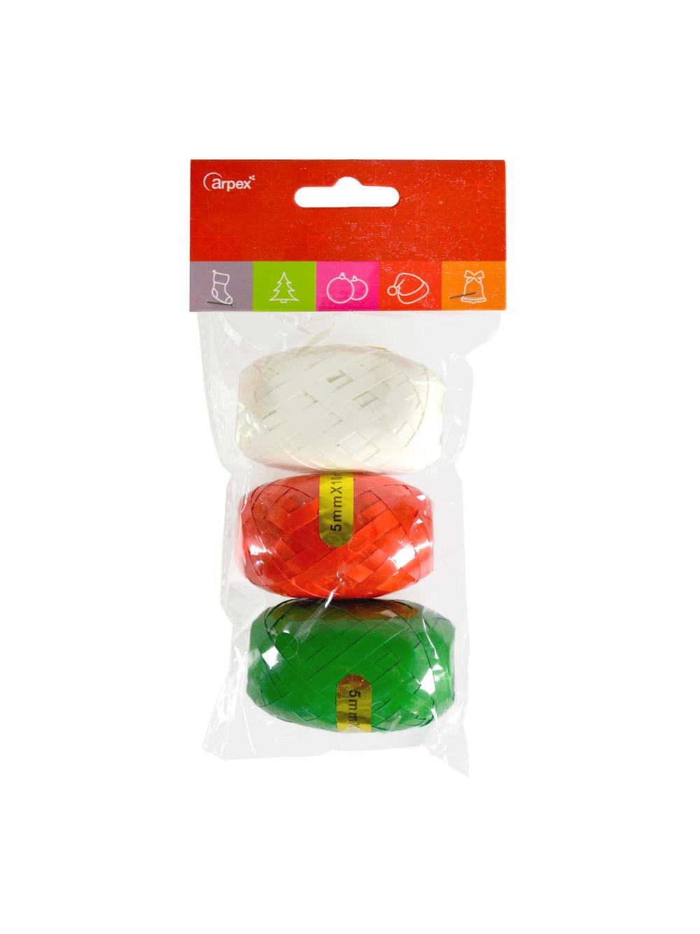 Zestaw wstążek do pakowania prezentów (3 szt.)