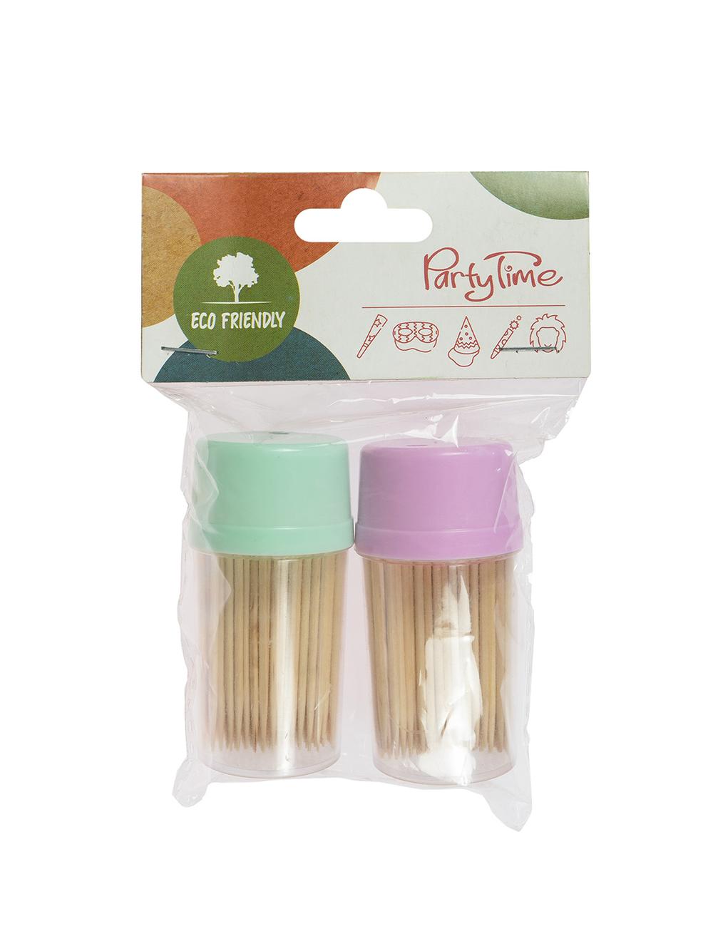 Wykałaczki baryłka (2x140 szt.) - FSC 100%