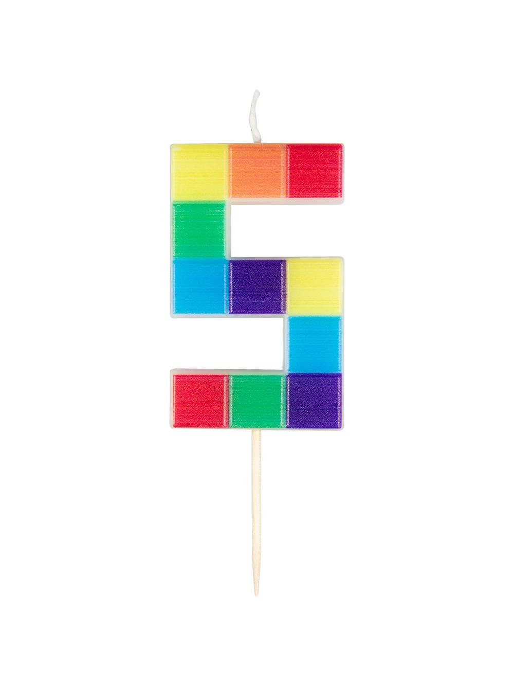 Świeczka cyferka klocki nr 5