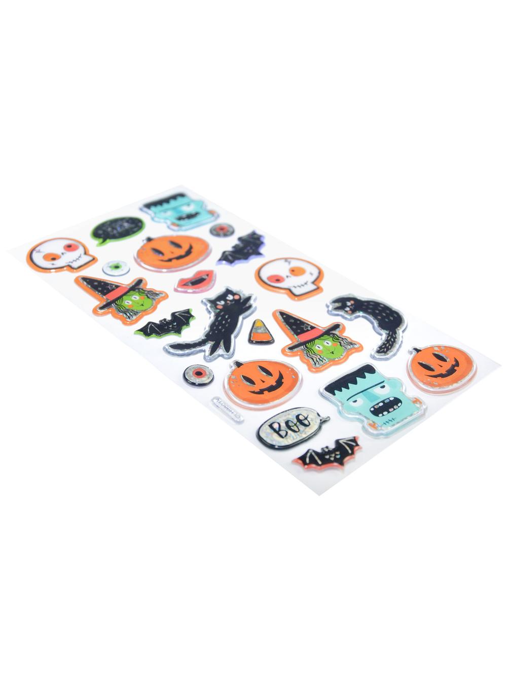 Naklejki halloweenowy mix